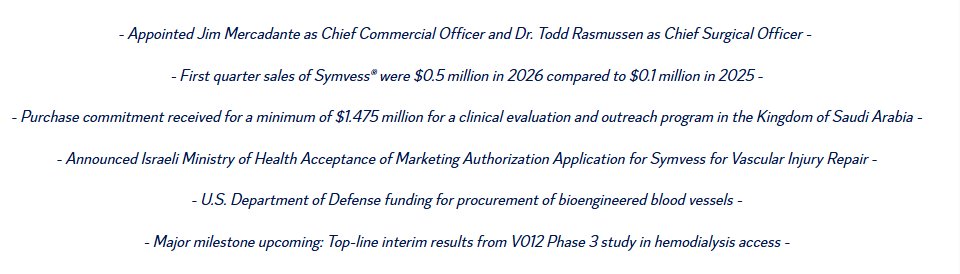 AretardInvestor's tweet photo. $HUMA was trading at -10% when I wrote this premarket, it's now up 15-18%, why? The market realized this Q was a huge derisking quarter for the company.

The signing of Dr. Todd Rasmussen as Chief Surgical Officer, who has deep ties with Mayo Clinic and DoD was the ultimate sign that the company was about to drop a bomb this Q.

Q4 25 / Feb 26 Management already hinted that $HUMA was working with the pentagon and DoD for the review of their Symvess. While funding was still unkown it was just a matter of time they released the inevitable news, DoD contract.

A contract with the DoD not only derisks the company from a default / bankrupcy. 

If the DoD adopts Symvess as a standard of care, many Level 1 trauma centers will feel pressured to use Symvess, which in essence, will lead to higher sales and faster adoption.

After reading the Earnings Call transcript it looks like management has finally realized that they not only have to get Symvess to hospitals, they have to teach and convince surgeons how to and why Symvess is better than a conventional autologous graft.

With the new signings of Jim Mercadante as CCO and Dr. Todd Rasmussen as CSO I believe $HUMA is turning the business into where I believe is a first step to revenue growth.

While ultimately the biggest catalyst for the company will come with their Dialysis interim data readout next month, this Q was a huge derisking Q for the business and I believe bankrupcy risk has been left behind, albeit there will still be massive dilution going forward, but that pretty much granted from an early stage biotech company.

My estimate is that the DoD will finalize an initial purchase of around $5M by EOY26 with potential of going to 10s of millions as Symvess becomes SoC.

I believe the company is in a much better place than it was just a few months ago, and with a read out later next month, it's just a matter of time the company 2-3x overnight if the readout meets primary endopoints.