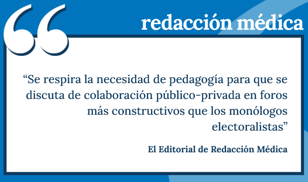 redaccionmedica's tweet photo. #Opinión I Nuevo Editorial de Redacción Médica

✏️ 'No es tarde para debatir (de verdad) sobre la colaboración público-privada'

➡️ https://t.co/IWqAD7dsjg https://t.co/Sw9k1MiAYA