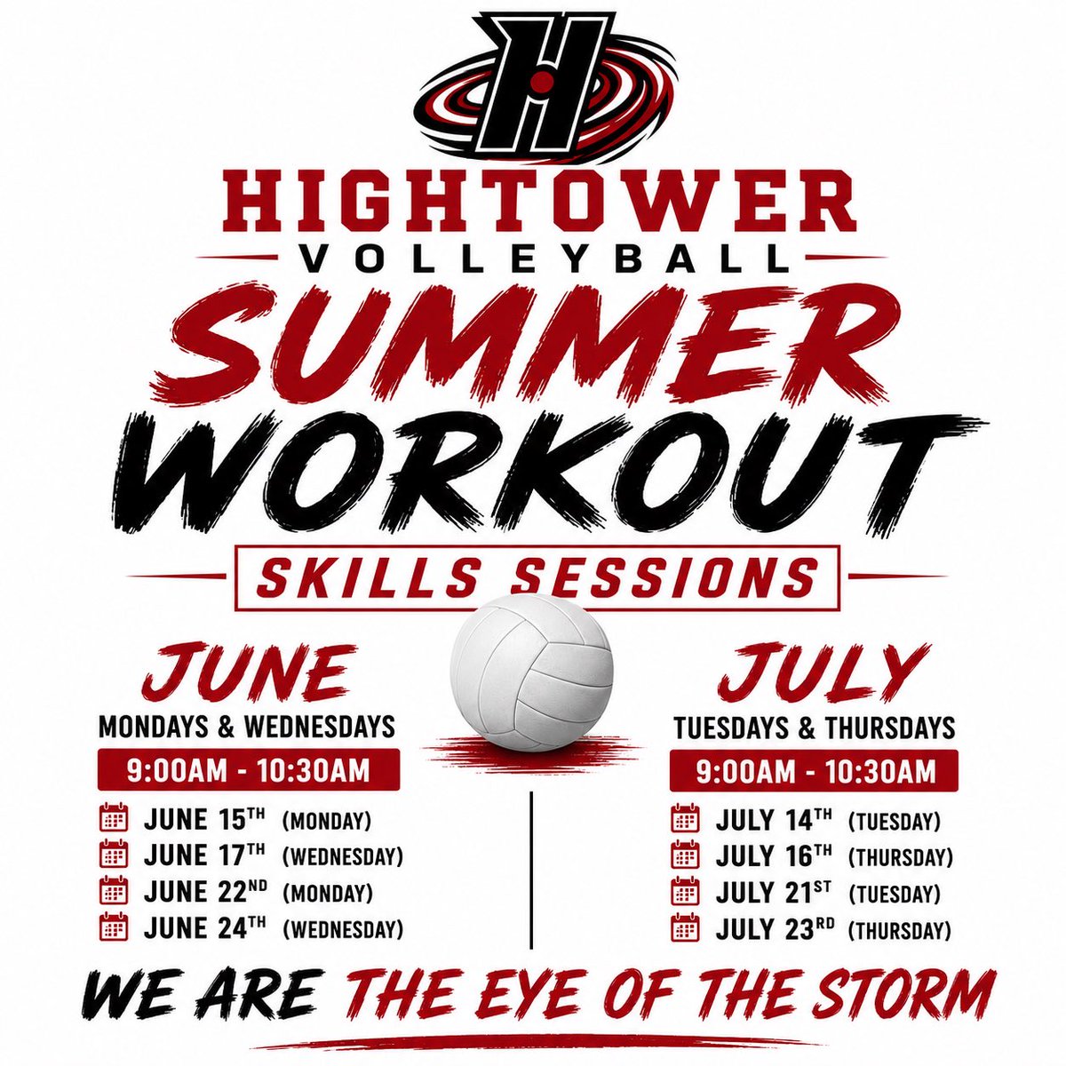 Hightower Lady Canes VB tweet media
