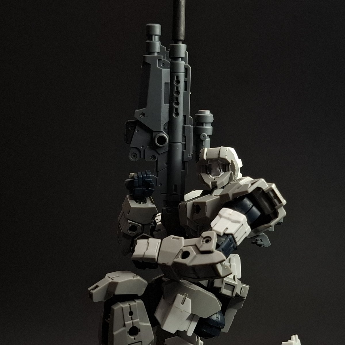 devilman_bk's tweet photo. Just finished building this Alto [Gray] from #30MM #30ML https://t.co/xj85QUkbIG