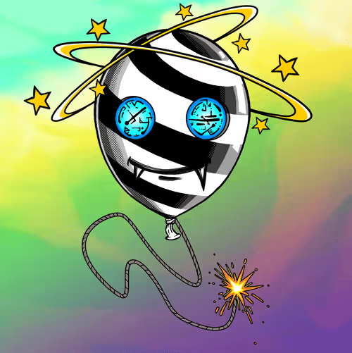 Bloonz_NFT's tweet photo. The trait you need to hold to receive the May animated #Bloonz airdrop is the BLACK AND WHITE balloon trait
🖤🤍
Hold a Black And White trait Bloonz at the end of the month to get the airdrop🎈
https://t.co/IsRfPVVBQt https://t.co/hzxOw2UUZ4