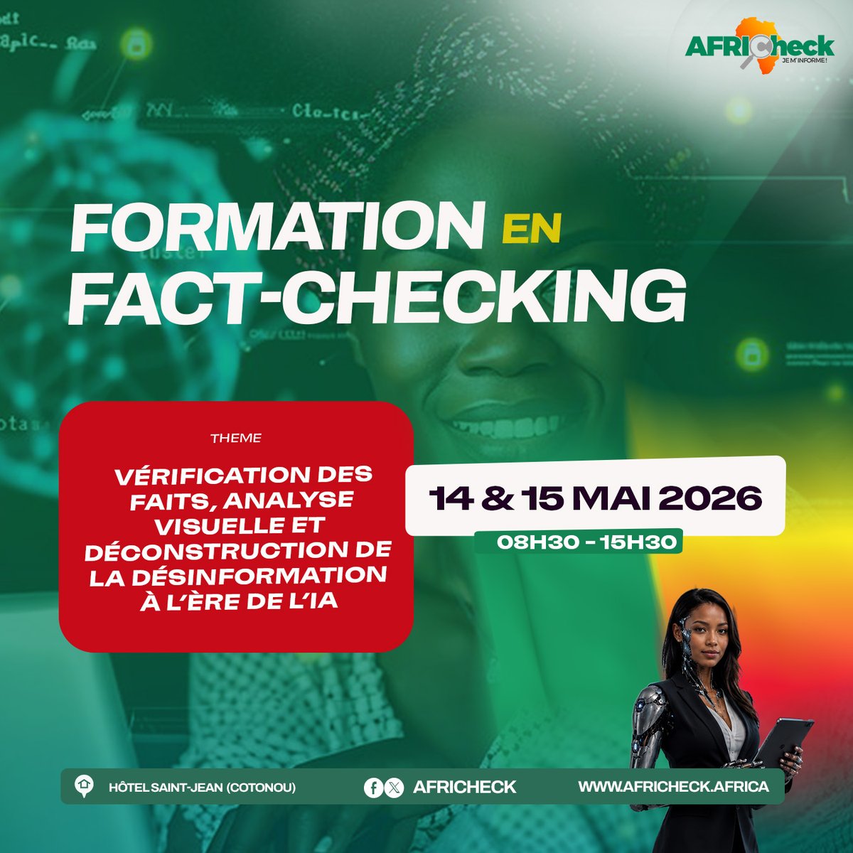 Africheck tweet media