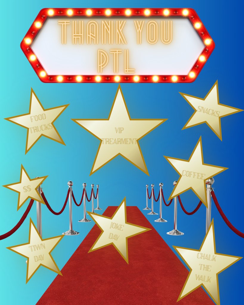 EFYork's tweet photo. 🎬⭐ Huge thanks to our amazing PTL for the incredible “VIP Treatment” during Staff Appreciation Week! From food trucks and Starbucks to massages, snacks, and fun dress-up days, we felt so loved and appreciated. We are blessed by this community! 💙 #TeamEF https://t.co/TTf0V6p4Ii