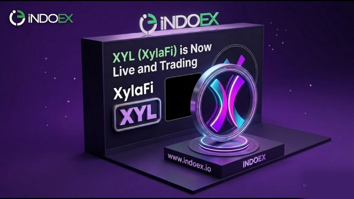 xylapay's tweet photo. Today is the day. 🚀

$XYL is now officially LIVE on @Indoex_LTD

What started as a vision is becoming impossible for the market to ignore.

This was never just about getting listed.
It was about building real infrastructure.
Real utility.
Real adoption.

And today marks another major step forward for the Xylapay ecosystem.

Every exchange listing expands access.
Every milestone strengthens the foundation.
And every move brings us closer to a global payment system powered by speed, simplicity, and blockchain technology that actually solves problems.

We didn’t build hype and then search for utility.

We built utility first —
and now the market is catching up.

🔹 $XYL / USDT is LIVE
🔹 Built on Solana
🔹 Powering the Xylapay ecosystem
🔹 Fast. Scalable. Global.

Contract Address:
HpaQrjNchuJWYokjpSy2qFHCV8EwDBoYPArazFPp1SQu

This is not the peak.
This is the starting line.

The next phase begins now.

Official Website:
https://t.co/dGuRmWaVSL

Telegram Community:
https://t.co/tQtdpxEOLE

#XYL #Xylapay #XylaFi #Solana #Crypto #Blockchain #CryptoListing
