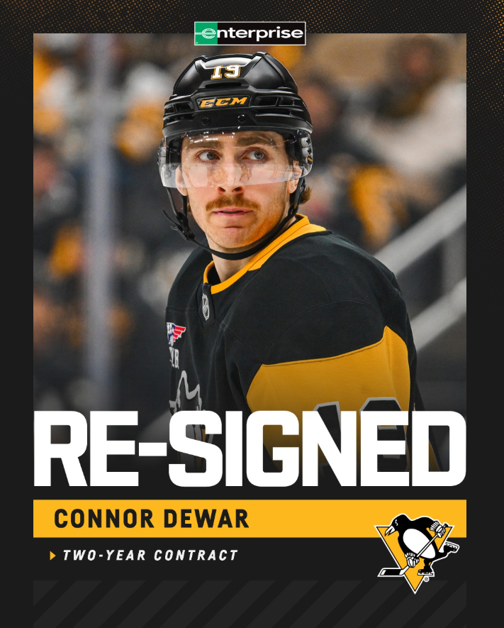 WEARERINK's tweet photo. Pittsburgh gets two more years of #RINKTrained Connor Dewar 🥳 here's to many more! https://t.co/zcUBCZVZy5