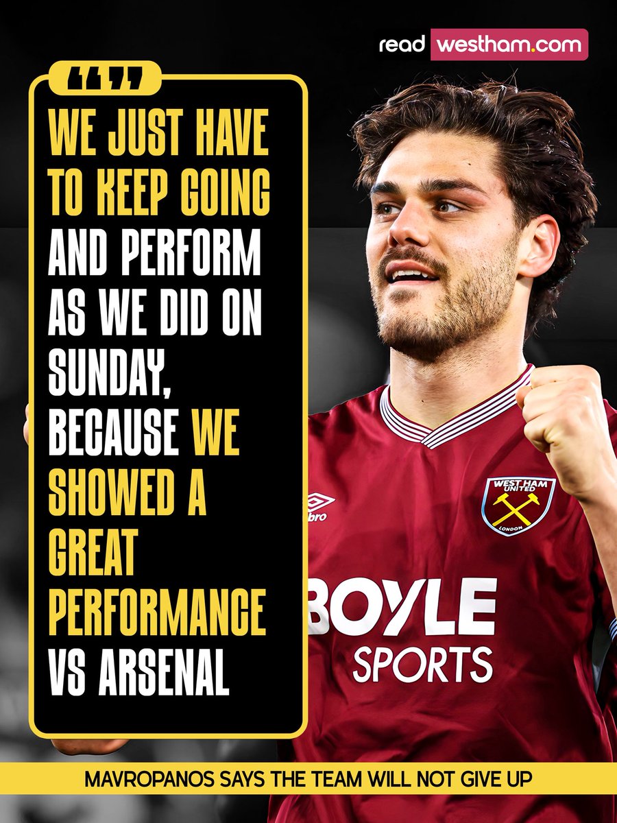 Read West Ham tweet media