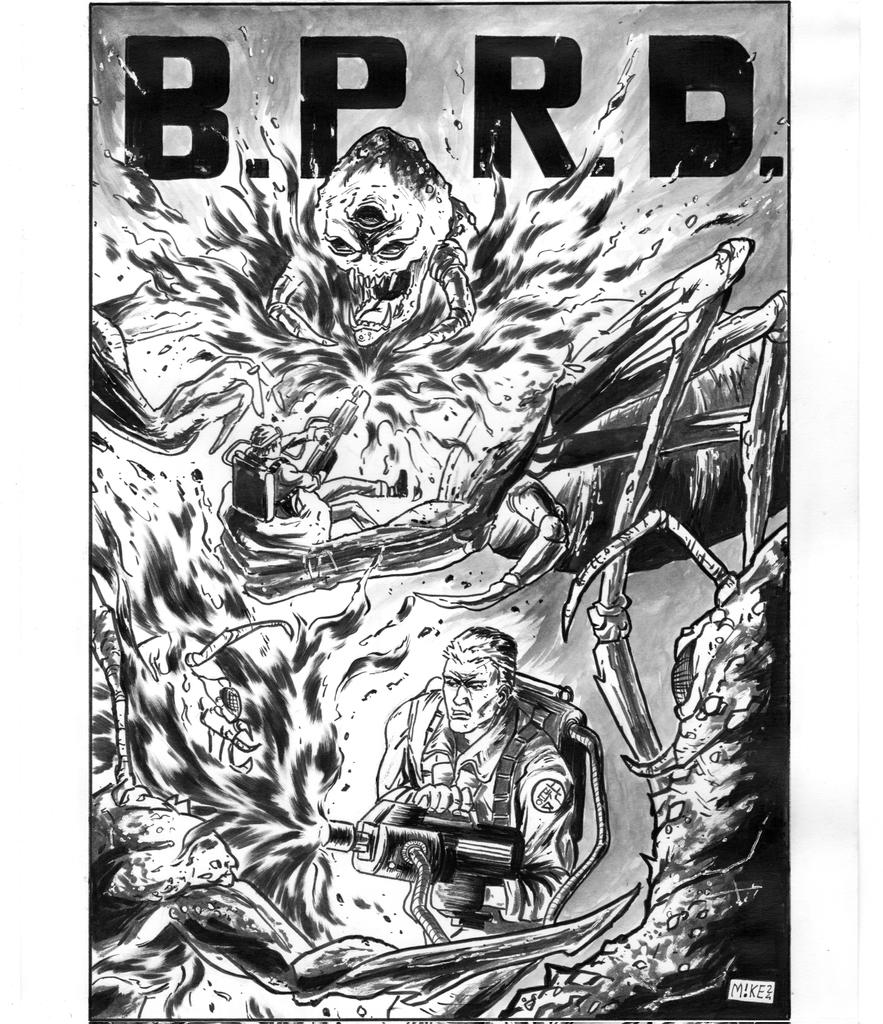 MikeHcore's tweet photo. B.P.R.D. (property of @artofmmignola 🔥)

#bprd #bureauofparanormalresearchanddefense #hellboy #mikemignola #darkhorse #horror #comicsbooks #horrorcomics https://t.co/ZnoTBzkO9P