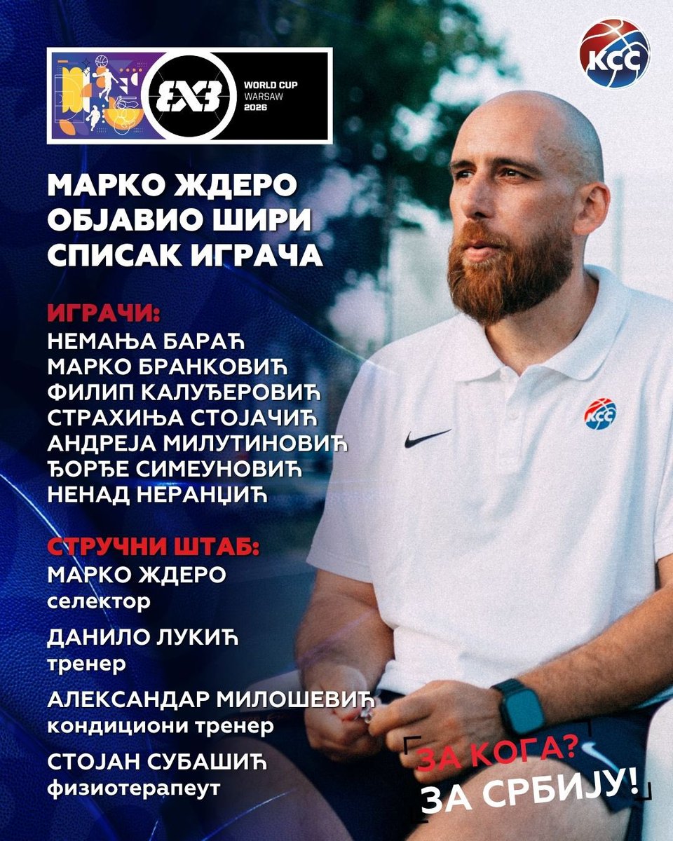 Košarkaški savez SRB tweet media