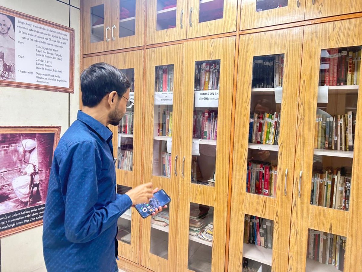 Delhi_Archives's tweet photo. Dr. Faisal Abdullah, Director of Bihar State Archives, visited Delhi Archives today and explored key sections including the archives repository, record rooms, library, and microfilm unit. 
@ArchivesBihar 

#DelhiArchives https://t.co/wcAe7XyXIj