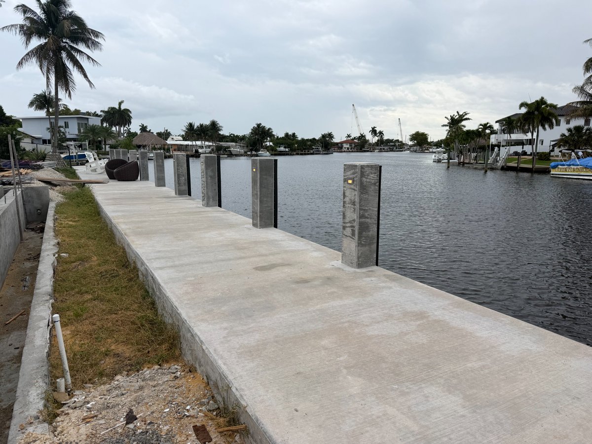 simplywiredfl's tweet photo. Another project wrapped up in Pompano Beach, FL!

Dock lighting and standalone pedestal installation are complete, and the permit is officially closed out. Clean install, great finish, and another job ready for the customer to enjoy.

On to the next one!

#DockLighting #PedestalInstall #PompanoBeach #PompanoBeachFL #MarineElectrical #ElectricalContractor #FloridaElectrician #DockLife #WaterfrontLiving #ProjectComplete #PermitClosed #QualityWork