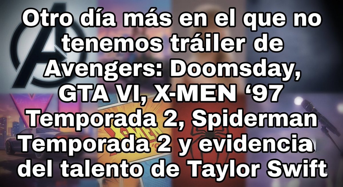 erickokino's tweet photo. #GTAVI #XMEN97 #SPIDERMAN #DOOMSDAY https://t.co/Xw9z0W7iyI
