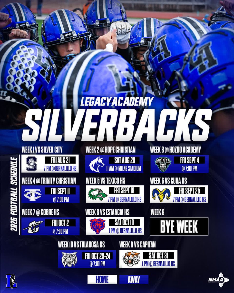 Legacy Academy Football (Silverbacks) tweet media