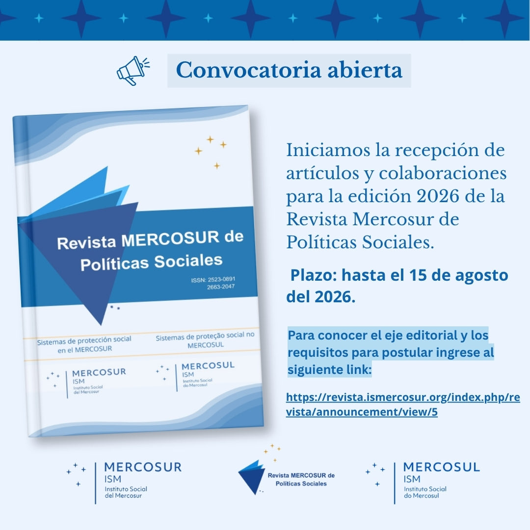 Instituto Social del MERCOSUR (ISM) tweet media