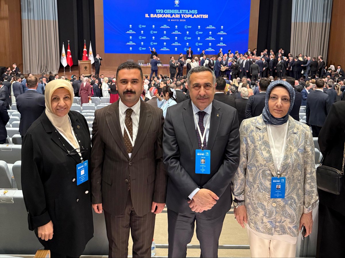 AK_PartiVan's tweet photo. Cumhurbaşkanımız ve Genel Başkanımız Sayın Recep Tayyip Erdoğan’ın başkanlığında gerçekleştirilen 179. Genişletilmiş İl Başkanları Toplantısına;
İl Başkanımız Sayın Abdulahat Arvas, Kadın Kolları MKYK Üyemiz Sayın Havva Duran,
Kadın Kolları Başkanımız Sayın Zerrin Alpaslan
ve Gençlik Kolları Başkanımız Sayın Burak Gültepe katıldılar.

Milletimize hizmet yolunda birlik ve beraberlik içerisinde, Türkiye Yüzyılı hedefleri doğrultusunda kararlılıkla çalışmaya devam ediyoruz.
@akparti
@abuyukgumus 
@MustafaAlkayis 
@Recep_ayd25