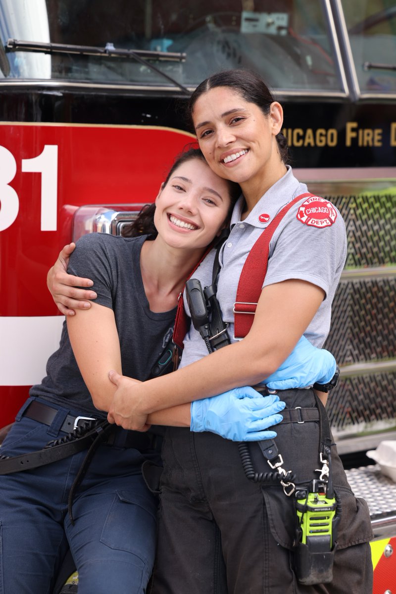 NBCOneChicago's tweet photo. The ladies of Firehouse 51 will see you now. https://t.co/sv7n0xUERg
