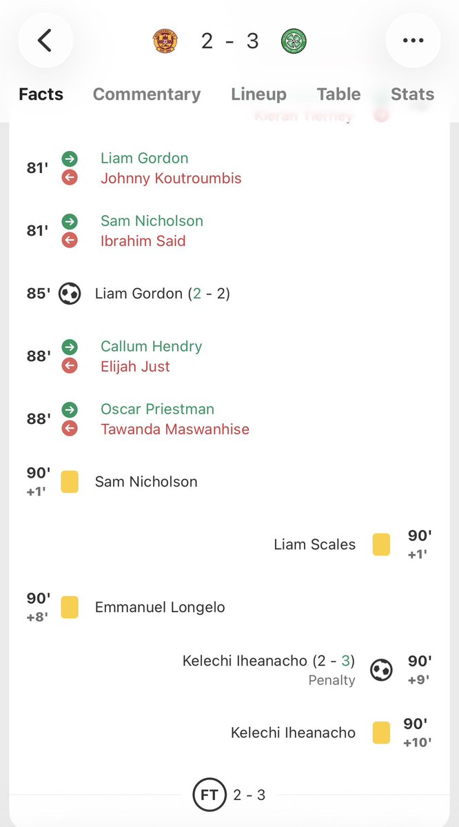 JohnCTait's tweet photo. @bet365 @bet365_us why hasn’t Longelo booking been settled as a winner yet? The SPFL website, Opta, SofaScore and FotMob all have it detailed. https://t.co/ENrGjUkuWh