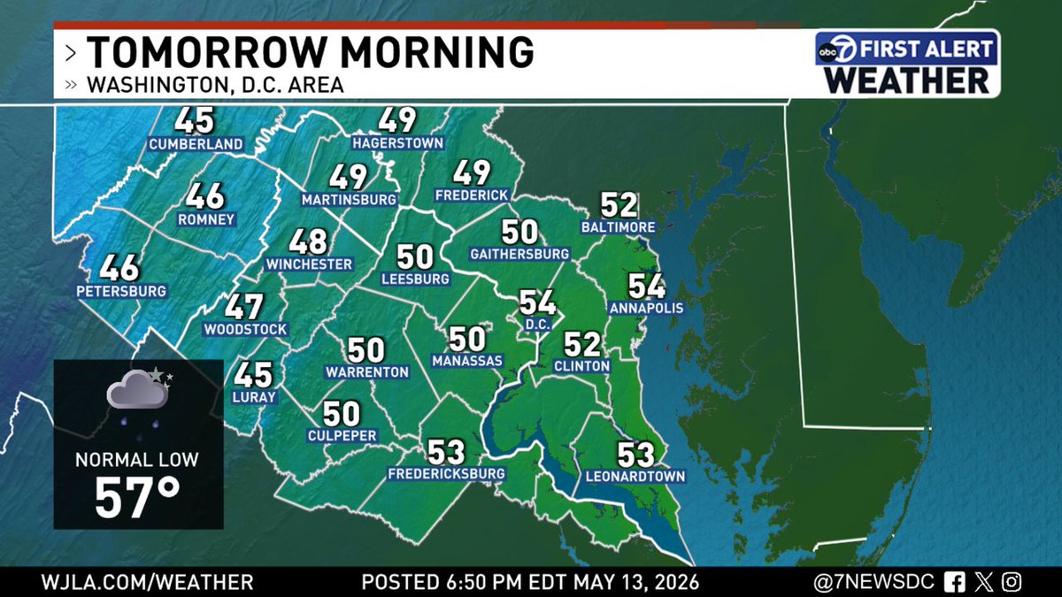 7News DC First Alert Weather tweet media