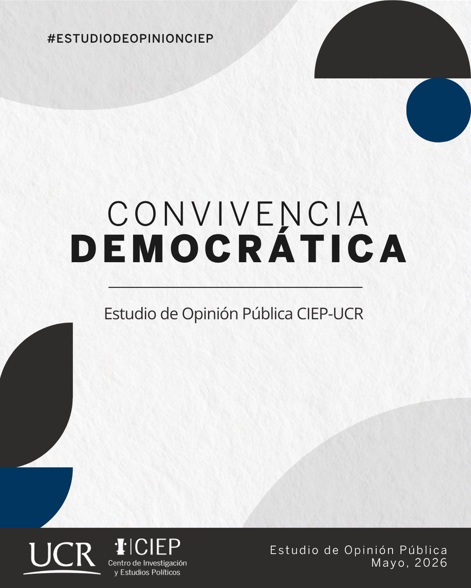 Centro de Investigación y Estudios Políticos (UCR) tweet media