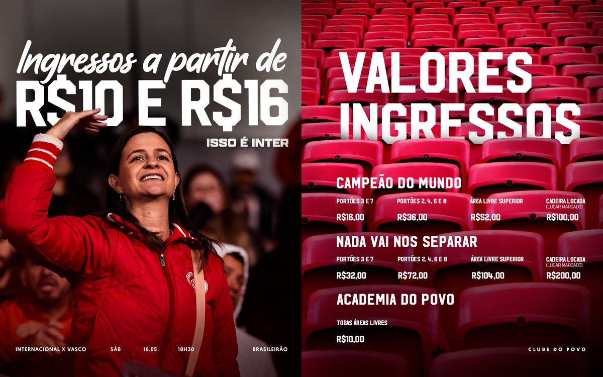 Sport Club Internacional tweet media