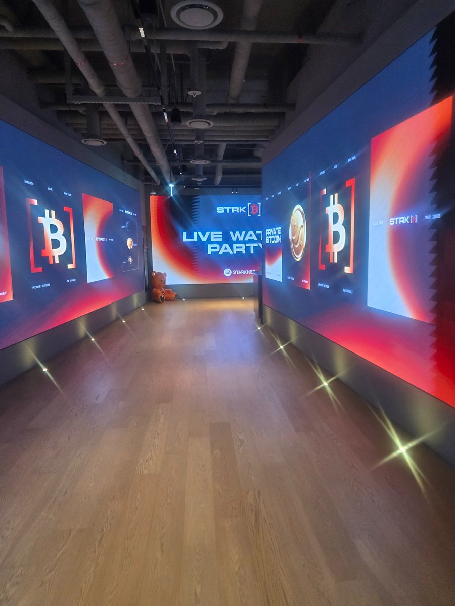aaksgaa's tweet photo. 💫StrkBTC Live: Seoul Launch Party

 A new Bitcoin asset designed for privacy, featuring shielded balances while remaining redeemable for native BTC

​프라이버시 기능을 지원하면서도 실제 BTC로 상환 가능한 새로운 비트코인 자산 strkBTC 출시

@defi_irene
@WenrySeoul
@0xwiji
#strkBTC https://t.co/4T6vjiWDUs