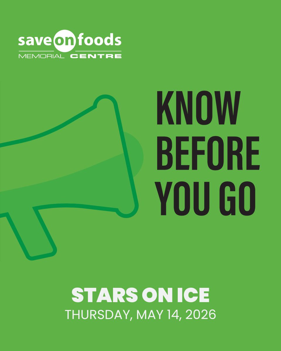 SOFMCVIC's tweet photo. ⛸️ Heading to Stars on Ice tomorrow at Save-On-Foods Memorial Centre?

Here’s everything you need to know before you go! ✨ https://t.co/pli8Q63Lqo