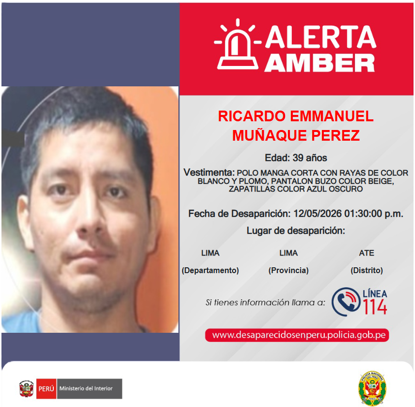 Alerta Amber PNP tweet media
