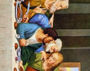 deokrixx's tweet photo. Did you know ??
Leonardo Davinci didn’t just paint a meal in the “last supper” painting. He coded a message.  
Look at the hands. Each apostle’s gesture reveals their fate.  
Judas? He’s clutching a bag of silver. 🤫  

#ArtSecrets #DaVinciCode #HiddenMeaning https://t.co/jQqzcEMqnc