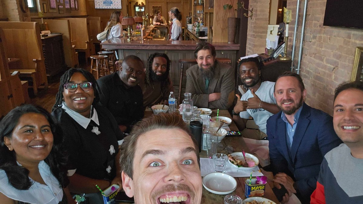 PavaCenter's tweet photo. Pava Center graduating student staff farewell dinner! Thank you for all your hard work. We are so excited to see what you do next. https://t.co/yZ9HidiIss