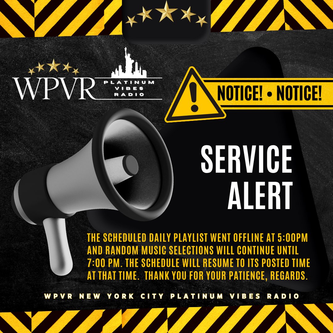 WPVR NYC - Platinum Vibes Radio tweet media