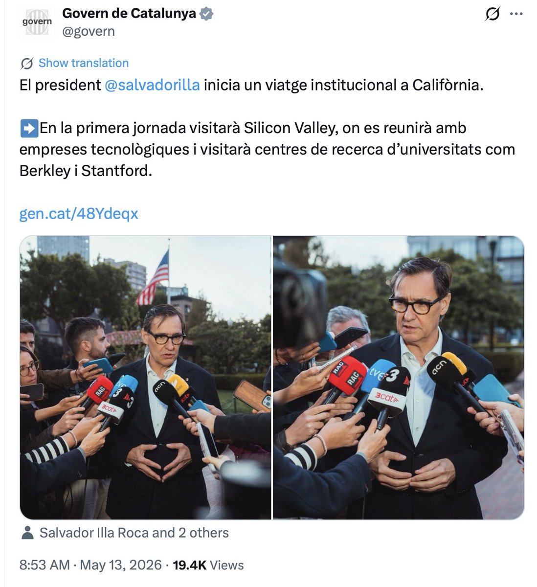 XSalaimartin's tweet photo. Sembla que els teletubbies del govern han esborrat el tweet inicial. Com que ja m'ho imaginava, en vaig fer captura de pantalla: https://t.co/EogIHLcJNh