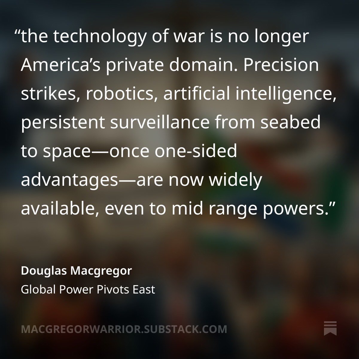 Douglas Macgregor tweet media