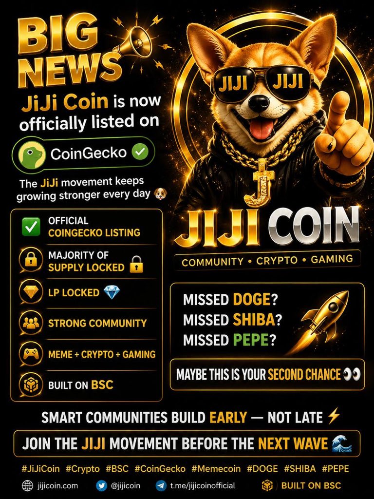 JIJI COIN OFFICIAL tweet media