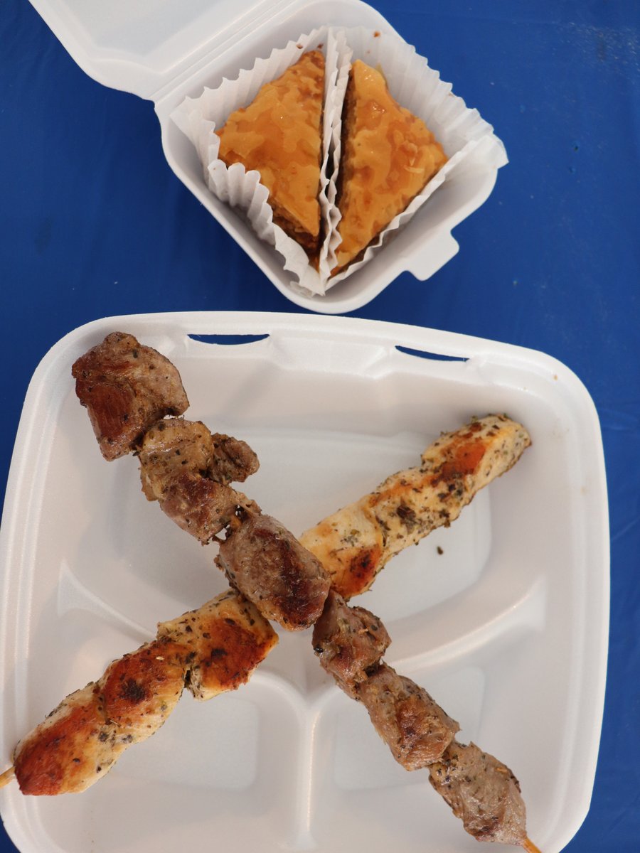 VisitNorfolkVA's tweet photo. Expect fresh hot bites right off the grill at the Norfolk Greek Festival this weekend 🇬🇷  Which dishes are your favorite? 😋 

Details on our events page at https://t.co/WAgP26YPyD

#VisitNorfolkVa🧜 https://t.co/RAVmT2b22i