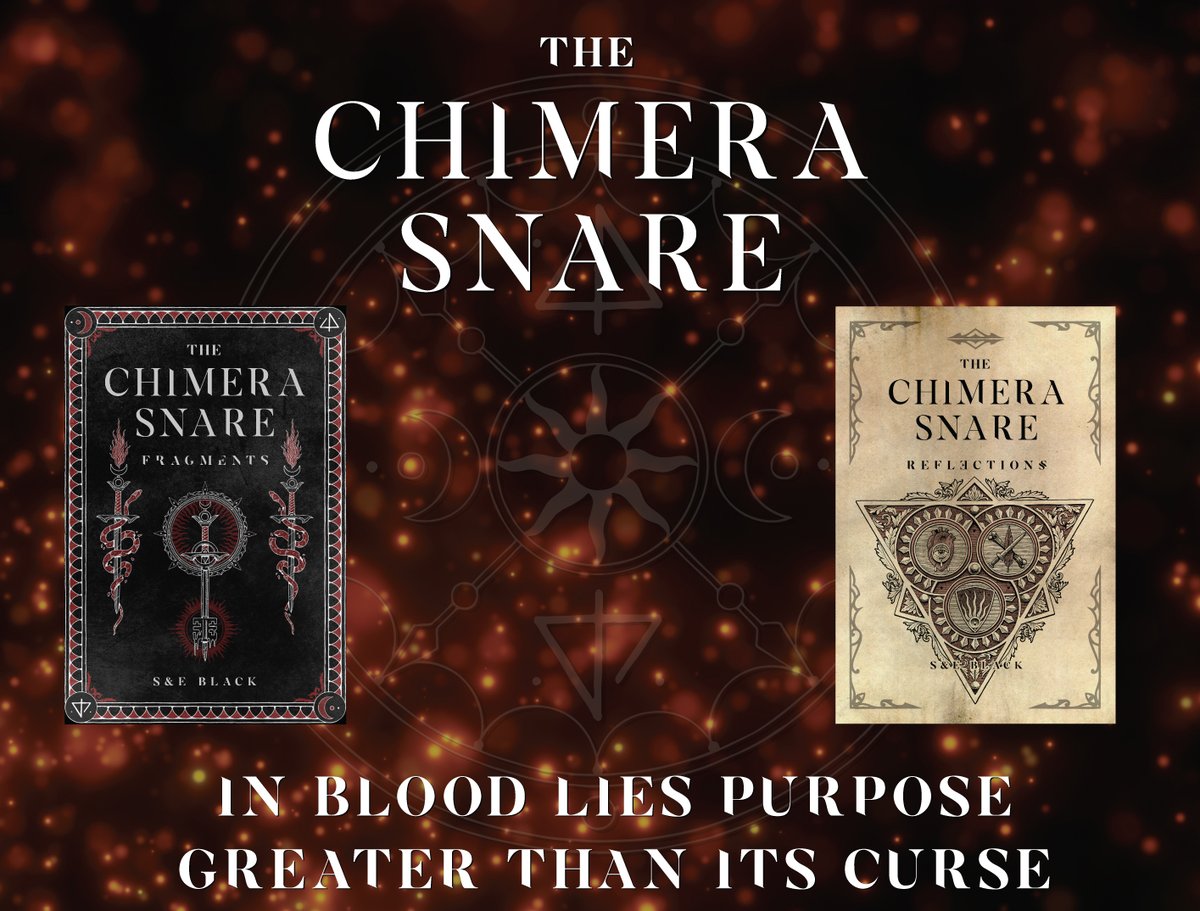 SDBookTours's tweet photo. Immerse yourself in this #darkfantasy #fantasybooks #urbanfantasy #swordsandsorcery #epicfantasy #bodyhorror #horrorbooks #BookTour &amp; Enter to win hardcover #books or $20 #Giveaway! 

#TheChimeraSnare #SEBlack 
https://t.co/O4kLvL40r4 

Follow the tour  https://t.co/vHZZxuPCm1 https://t.co/KjIQ99Z47O