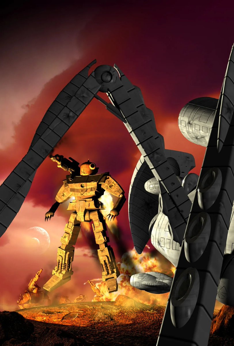 Art of Battletech & Mechwarrior tweet media