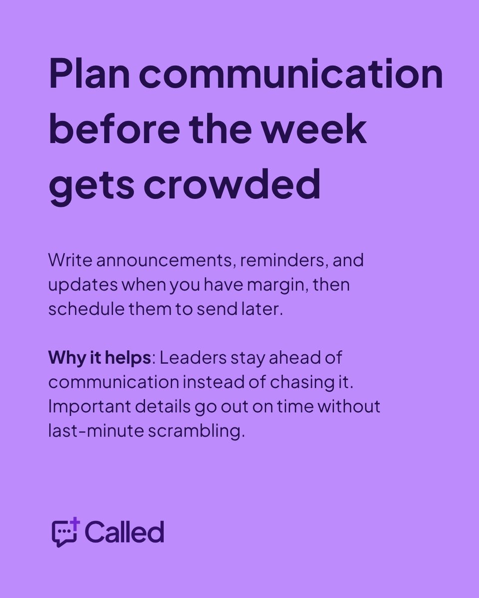 Called.App tweet media