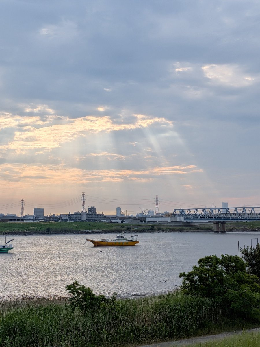 散歩🚶‍♀️ 天使のはしご
