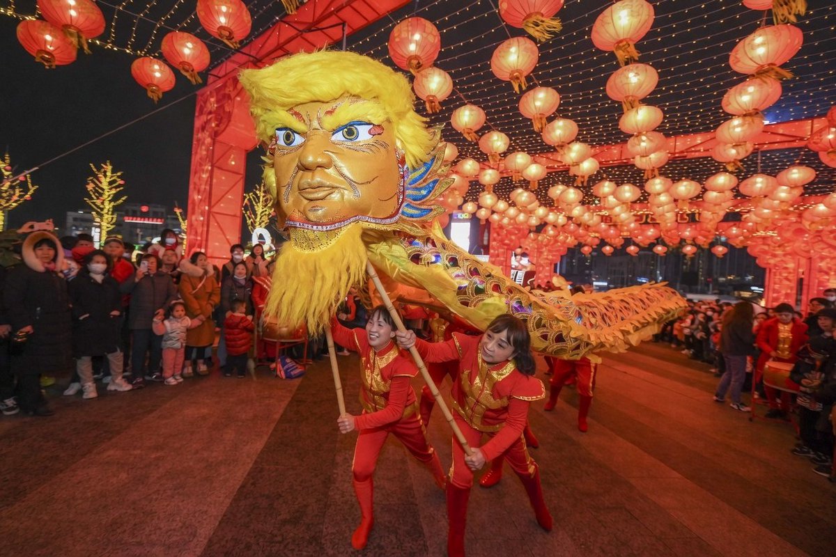 PlanetOfMemes's tweet photo. Let's check in on China right now. 🐉 https://t.co/aHdfWHJllh