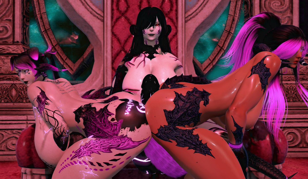 sunahimetan's tweet photo. Praying for the Void Queen with @Sonya_Bimbeau ...

Our call was answered~

w/ @VoidsentAuRa 

#ffxivnsfw #ffixvlewd #ffxivlewds #GPOSERSNSFW https://t.co/3dQ3kv9wAZ