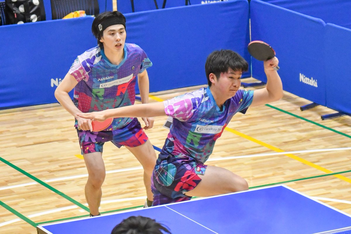 pandachan65's tweet photo. ビッグトーナメント熊本大会
#ケアリッツテクノロジーズ
長野・沼村ペア
#長野祥太朗 選手 #沼村斉弥 選手

2026.4.24
📍菊陽町総合体育館
#日本卓球リーグ https://t.co/wHpDZ7ACrf