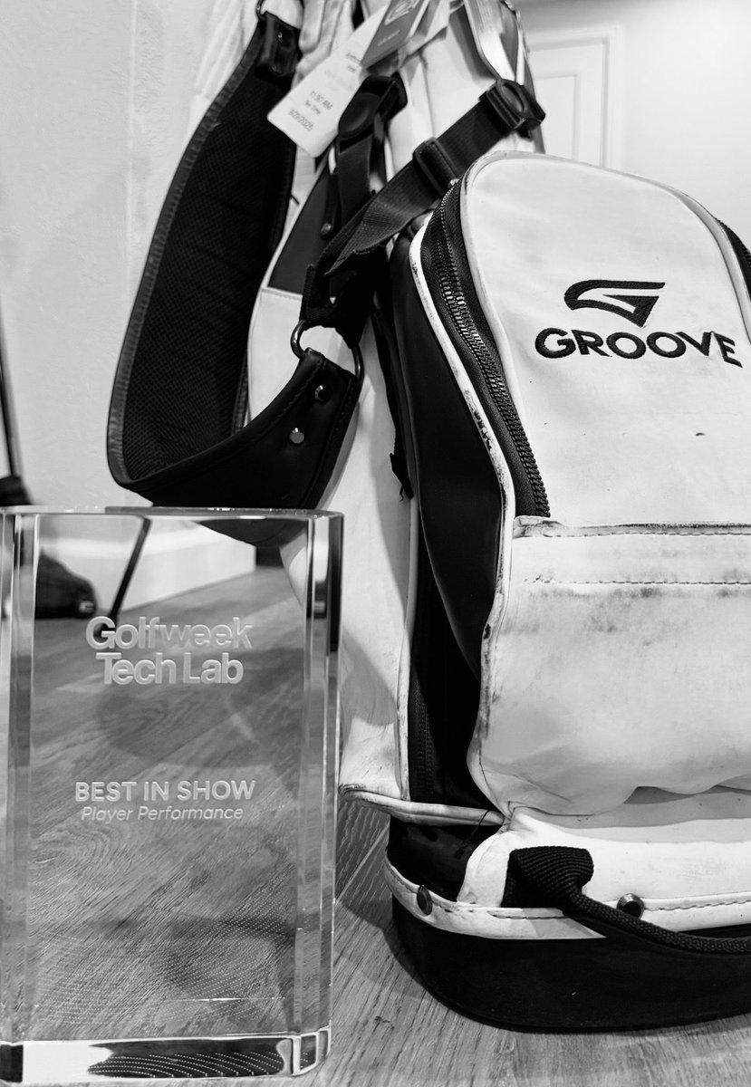 grvsprts's tweet photo. Exciting start to our week! 

We’re proud to announce we. Took home “Best in Show for Player Performance” at @golfweek #TechLab2026. 

Thank you to @PGAChampionship @PGA and @AroniminkGC for hosting us and all the other exhibitors. https://t.co/I1X0dgi9vC