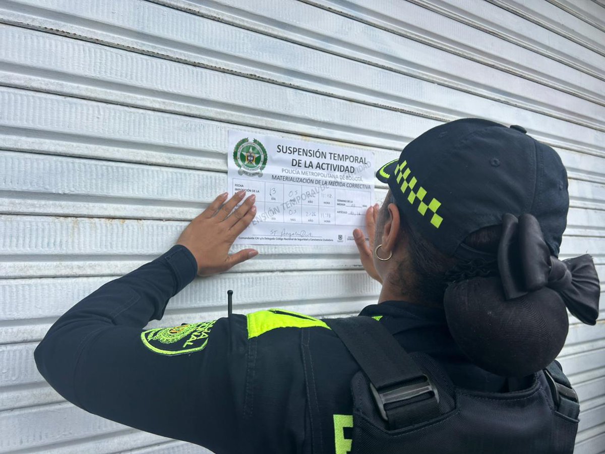 Secretaría de Seguridad BOG tweet media