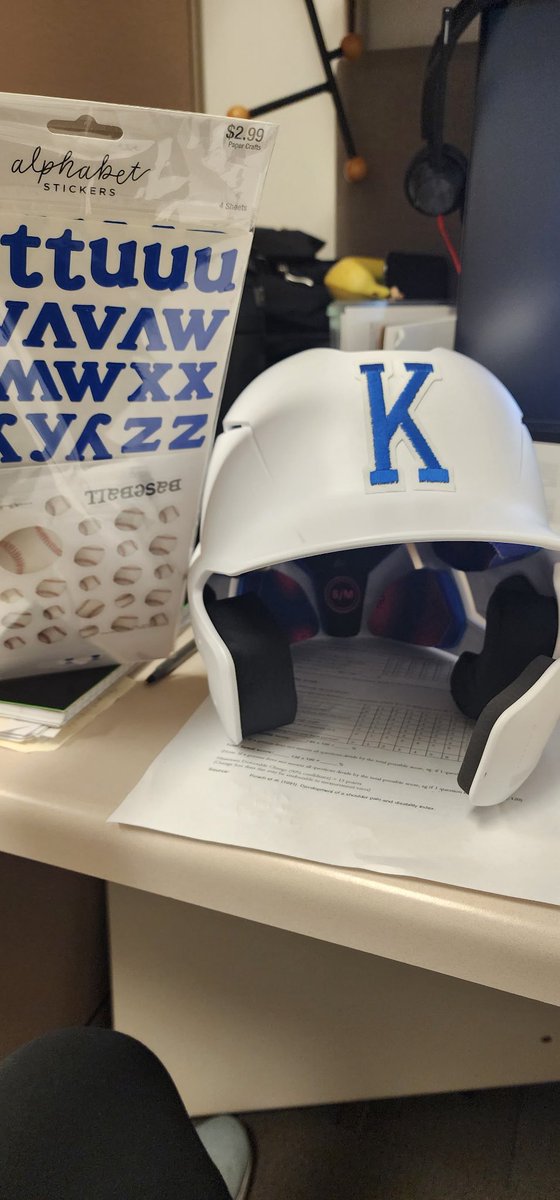 KindredBaseball's tweet photo. Thank you to Casselton Baseball parents led by Cale Lewis for presenting our Viking bat-boy, Finn with his very own helmet!!!!  #staysafe
#biggerthanbaseball https://t.co/JiyIFsSZqZ