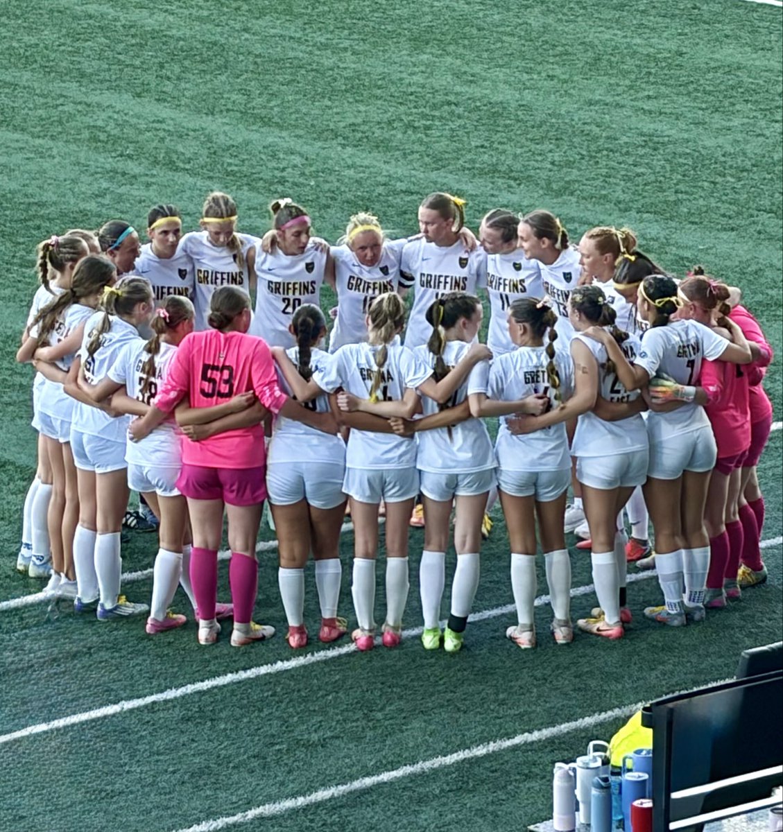 TravisLightle's tweet photo. It’s time for some state soccer. Good luck to @GE_GirlsSoccer ! https://t.co/8stSa8BOlC