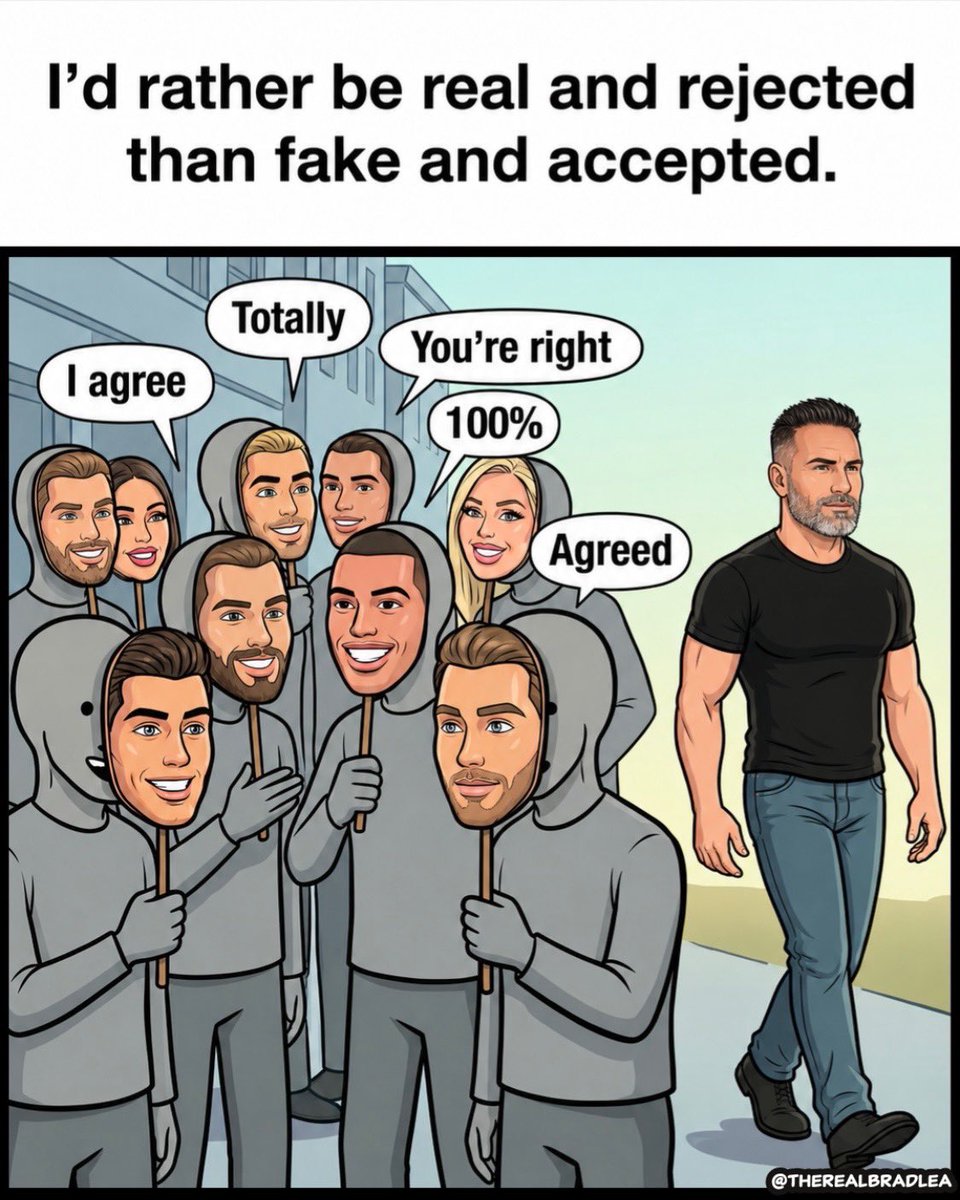 TheRealBradLea's tweet photo. Remember, it’s better to be alone than surrounded by the wrong people. https://t.co/TNjeaU4CTl