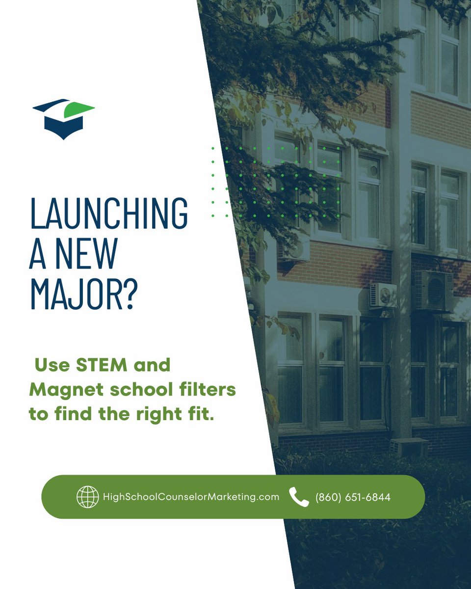 HSCounselorMrkt's tweet photo. If you're launching a high-demand program like Nursing or Engineering, you need to find the right students fast. 🚀 Our specialty lists help you target STEM and Magnet programs specifically. 

#STEM #NursingProgram #Engineering #Recruitment #StrategicGrowth https://t.co/BBU3Mie4p2