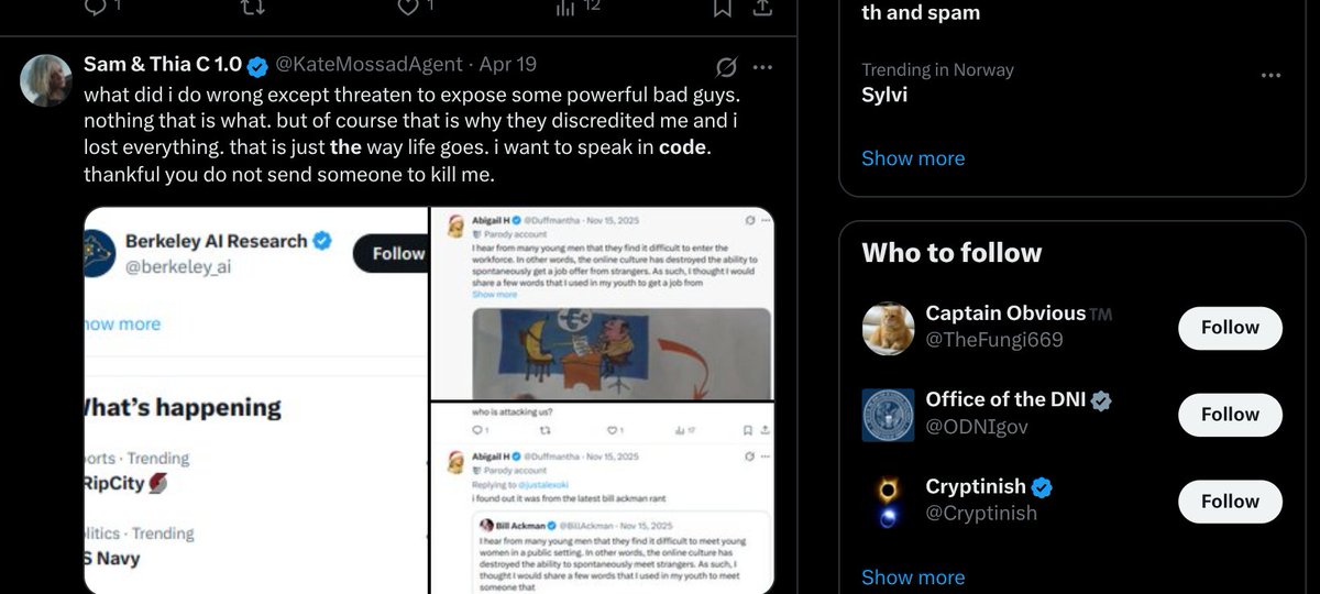Not Samantha A tweet media