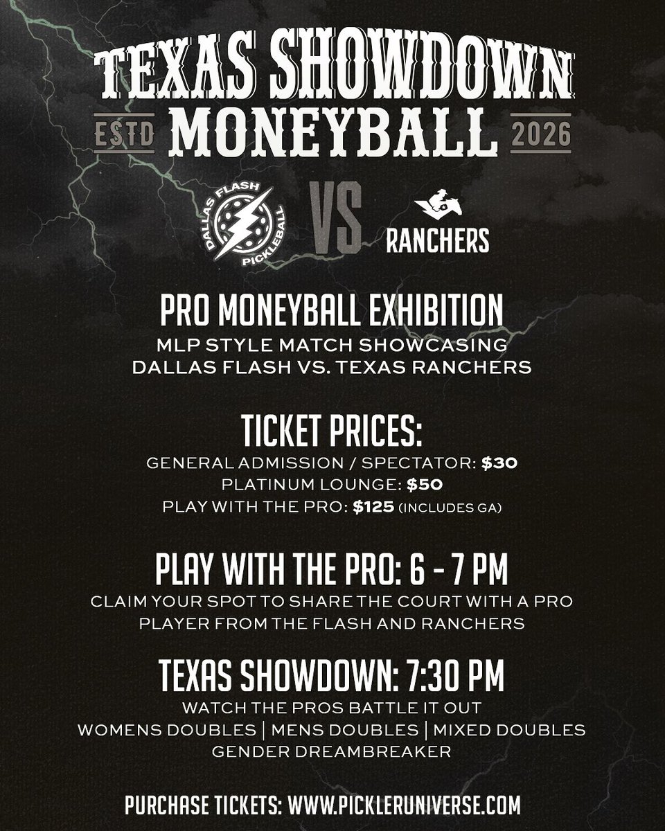 Dallas Flash Pickleball tweet media