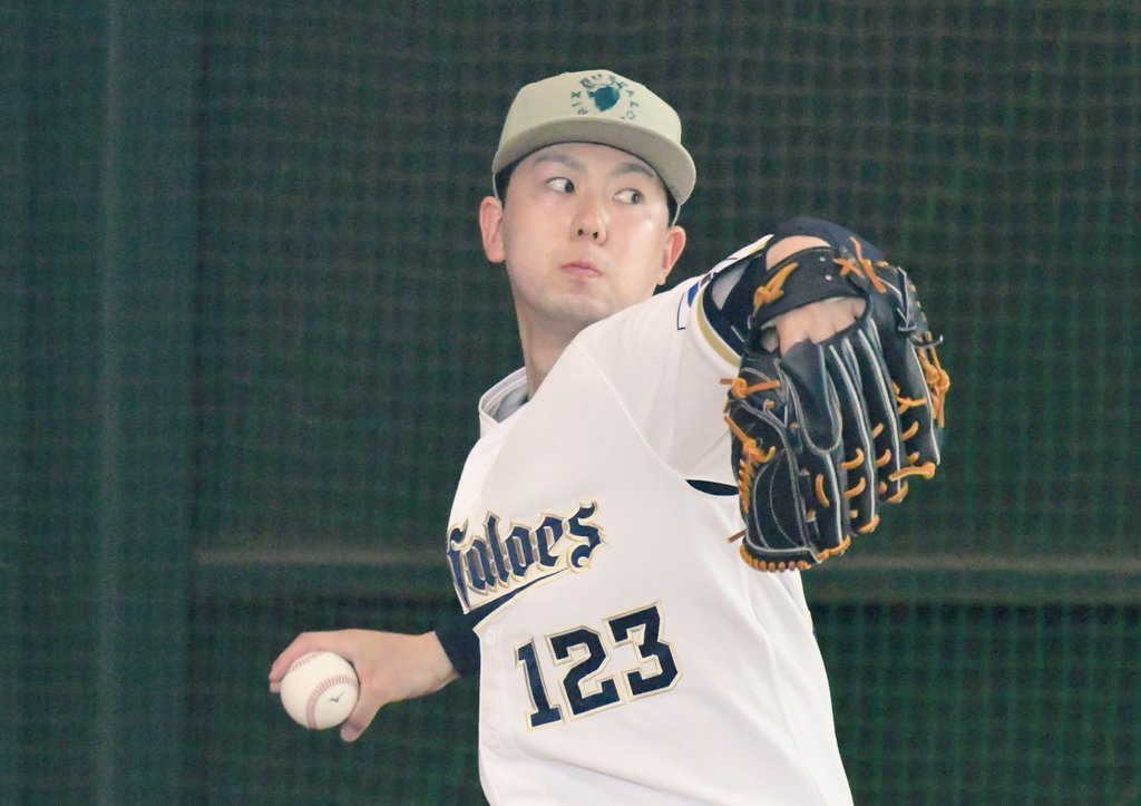kita02YP's tweet photo. 【#オリックス-#YBS・HD 5月13日 舞洲⑧】

#田島光祐 選手4打数1安打、1打点
#本田仁海 投手
#前佑囲斗 投手
#東松快征 投手

#ベースボールキング https://t.co/lZh0tAZP25
