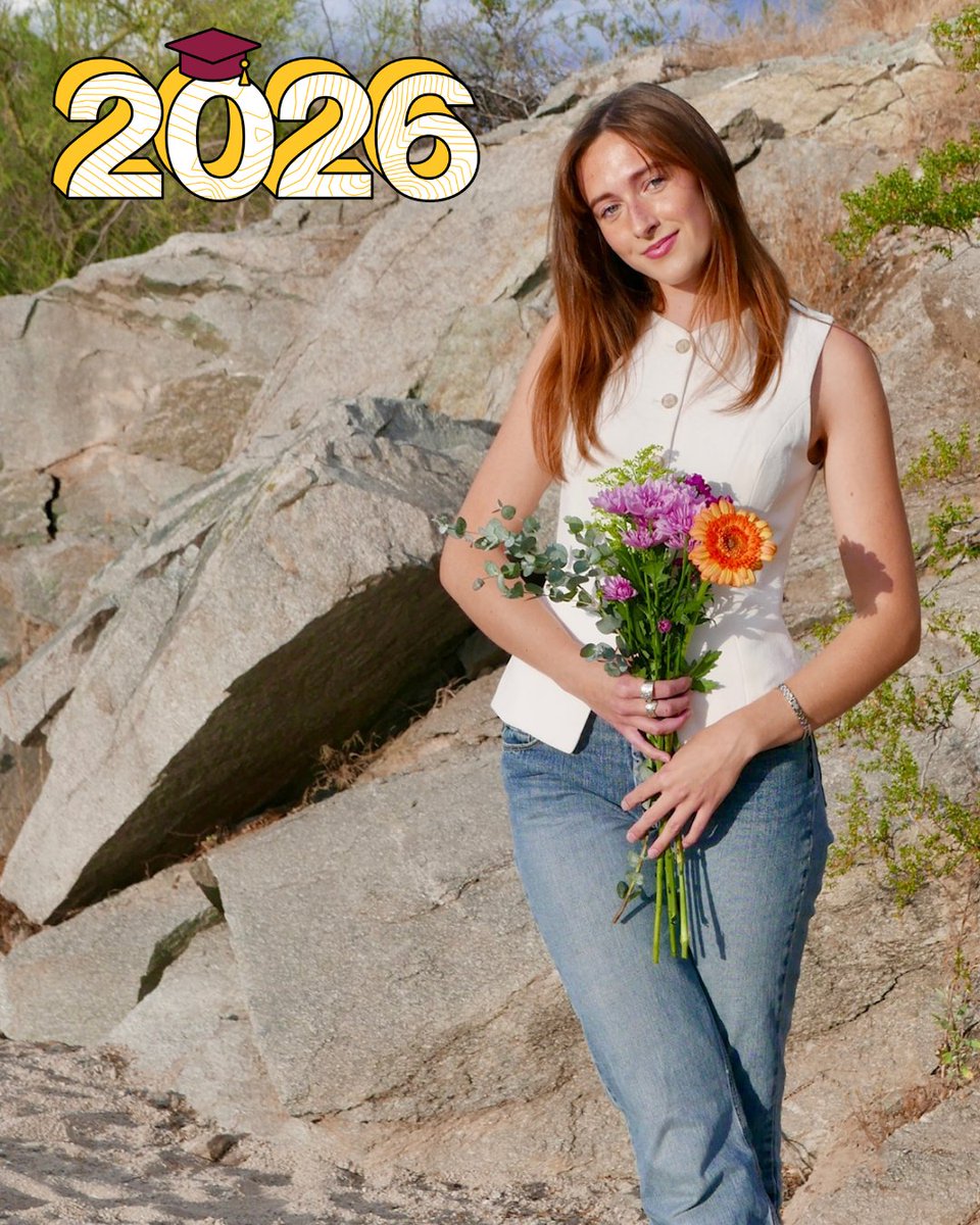 ASU_SGSUP's tweet photo. Congratulations #ASUgrad Sophia Ruger who is graduating with dual bachelor’s degrees in #Sustainability and #GIS and a minor in #UrbanPlanning. 🌎

From her time as a @barretthonors student to her leadership role in Undergraduate Student Government, she used her GIS skills to support nonprofits like @StMarysFoodBank and Hope Women's Center, turning her passion for community service into real-world impact.

🔱 Read more: https://t.co/j3P2MvwU4c 

#Graduation #ASU #ArizonaStateUniversity